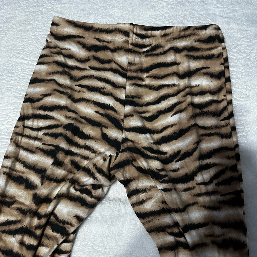 Forever 21 flare zebra pants